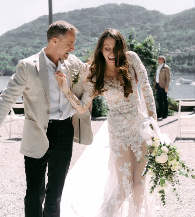 Civil wedding in Lake Como